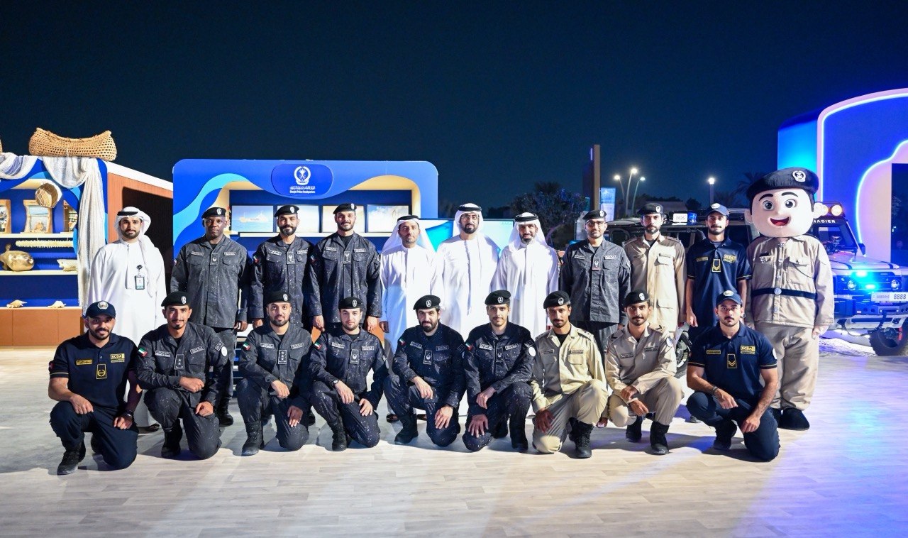 Sharjah Police Strengthens Community Engagement at Sir Bu Nair Festival on Al Heera Beach
